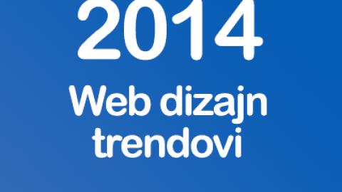 Novi trendovi web dizajna 2014